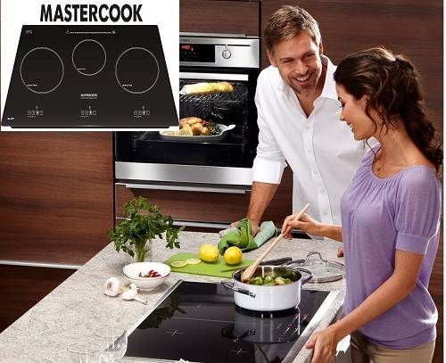 Sử dụng bếp điện từ Mastercook an toàn tuyệt đối