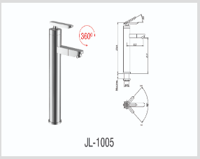 Vòi chậu bán âm Juli JL-1005M