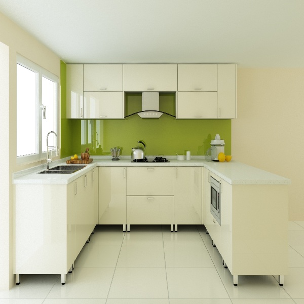 Tủ bếp gỗ CN MDF sơn PU